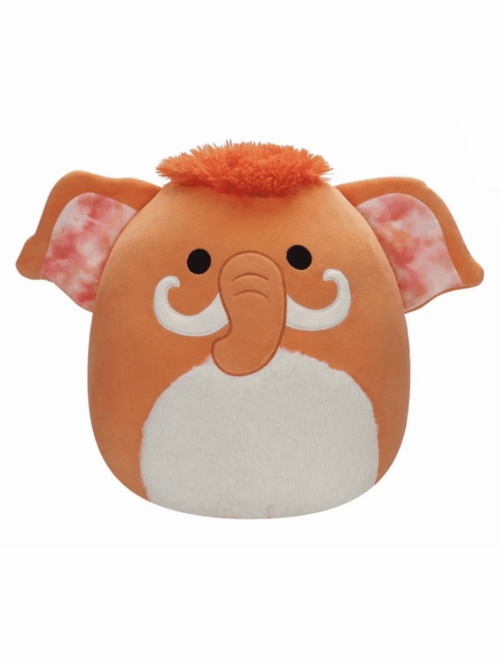 Squishmallows 16” Wilbie Orange Woolly Mammoth Plush EUC